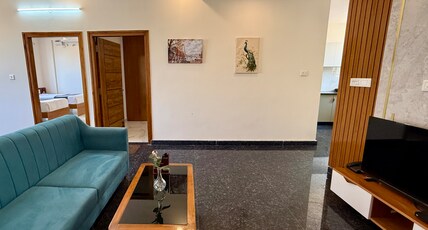SmartStay Serviced Apartments RT Nagar Room Type - Entire 2BHK Luxury Apartment
