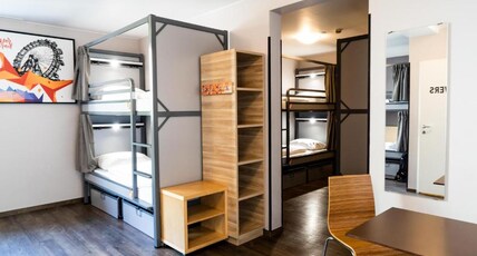 St Christophers Inn Vienna Room Type - Bed in 8 Bed Female Dorm with Private Bathroom