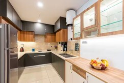 alpine retreat hill view