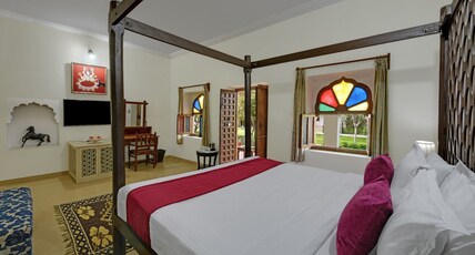 Pushkar Fort - Luxury Heritage Resort (2 kms from Brahma Temple & Pushkar Sarovar) Room Type - Deluxe Room