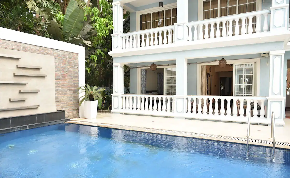 Casa Santorini - 2bhk Pool- apt view, Siolim - Tap to explore photos