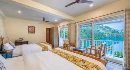 Echor Malusara Lakeview Retreat Bhimtal Room Type - Deluxe Family Room with Balcony (Lake View)