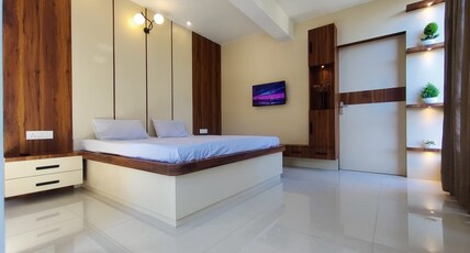 The White House , Nainital Room Type - King room with partial lake view