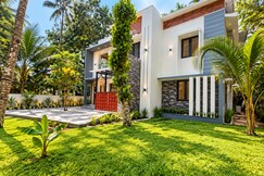 Address of VAR Zen Haus 1 AC 2BHK Pvt Garden 8 Min Beach
