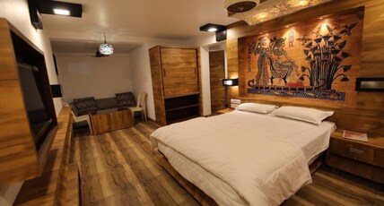 Sea View Hotel ( A beach resort - Alibaug ) Room Type - Luxury Deluxe Room With Balcony Sea Facing