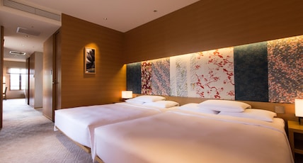 Hyatt Regency Kyoto Room Type - 2 QUEEN BEDS CORNER DELUXE Hyatt Regency Kyoto Room Type - 2 QUEEN BEDS CORNER DELUXE
