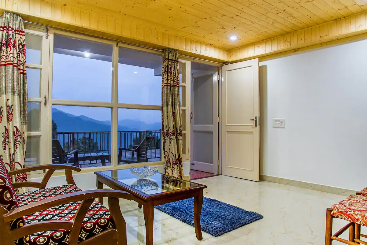 Mountain-View 2BR Apartment with Balcony By Exotic Stays - Tap to explore photos