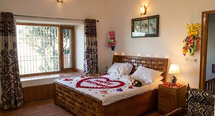 Rooptara Valley Luxury Cottage | Majkhali Himalaya Room Type - 2 Bedroom Family Suite - Balcony and Patio - Mountain View Rooptara Valley Luxury Cottage | Majkhali Himalaya Room Type - 2 Bedroom Family Suite - Balcony and Patio - Mountain View