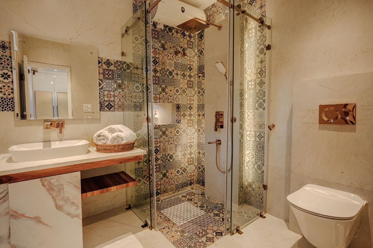 Amoha By The Ganges Luxury Glass House with Private Terrace - Tap to explore photos