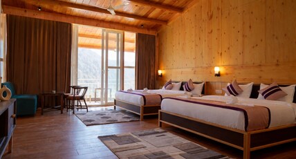 The Green Solitude Room Type - Family Room with Private Balcony