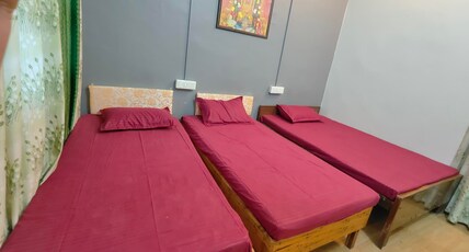 Nav Chetna River View Guest House. Room Type - Bed in a Mixed Dorm(Dormitory)
