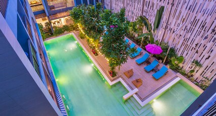 Aree Tara Resort Room Type - Deluxe Room, Pool View