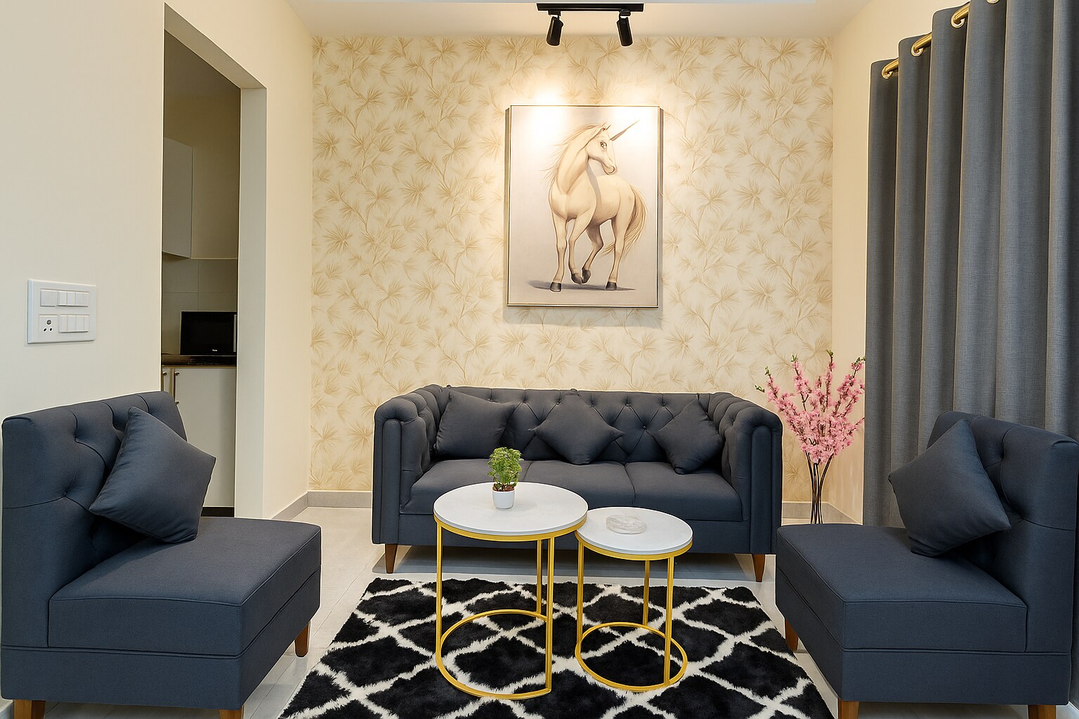 Letstay- 2 BHK Suite in IT City - Tap to explore photos