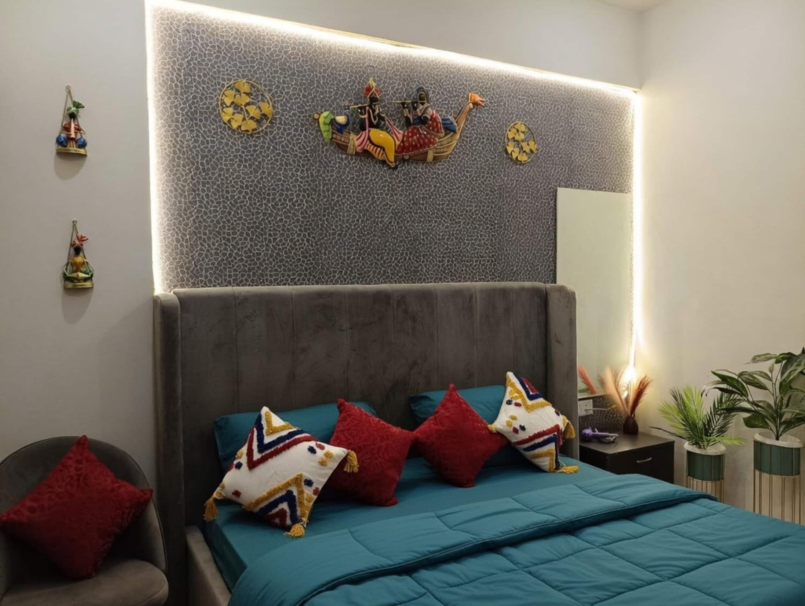 cozy peaceful stay near Prem mandir - Tap to explore photos