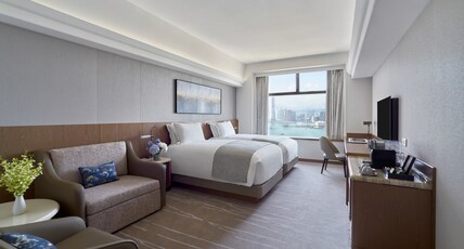 Hopewell Hotel Room Type - Premium Harbour Twin Room
