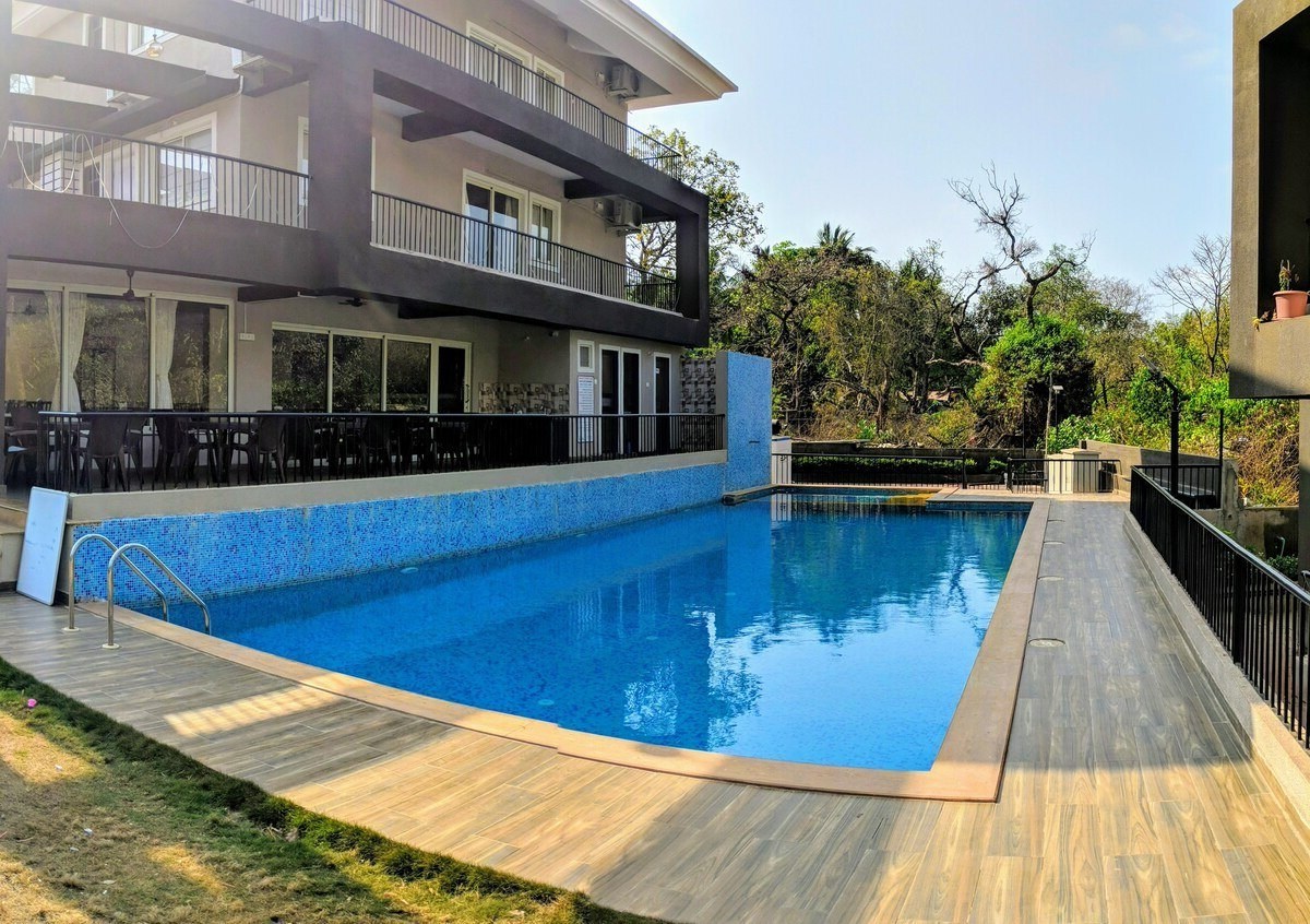 2 BHK Exotic Apartment with Pool Anjuna Vagator - Tap to explore photos