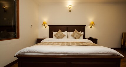 Aloka Resort, Manali (Luxury In the Heart of Himalayas) Room Type - Deluxe Family Suite with Private Balcony Mountain and River View
