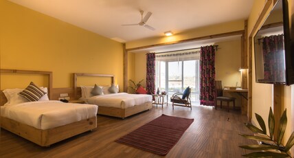 Sunshine Resort Pokhara Room Type - Super Deluxe Mountain View with Balcony Sunshine Resort Pokhara Room Type - Super Deluxe Mountain View with Balcony