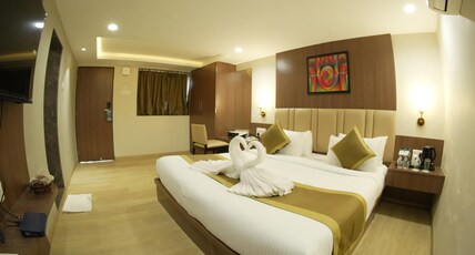 The Byke Select - Shanti Villa | (Pan India Pure Veg Hotel Chain) Room Type - Super Deluxe