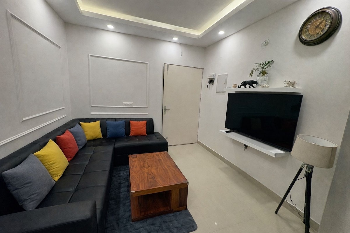 The Gold N Stay 2BHK Airport Yashobhoomi - Tap to explore photos