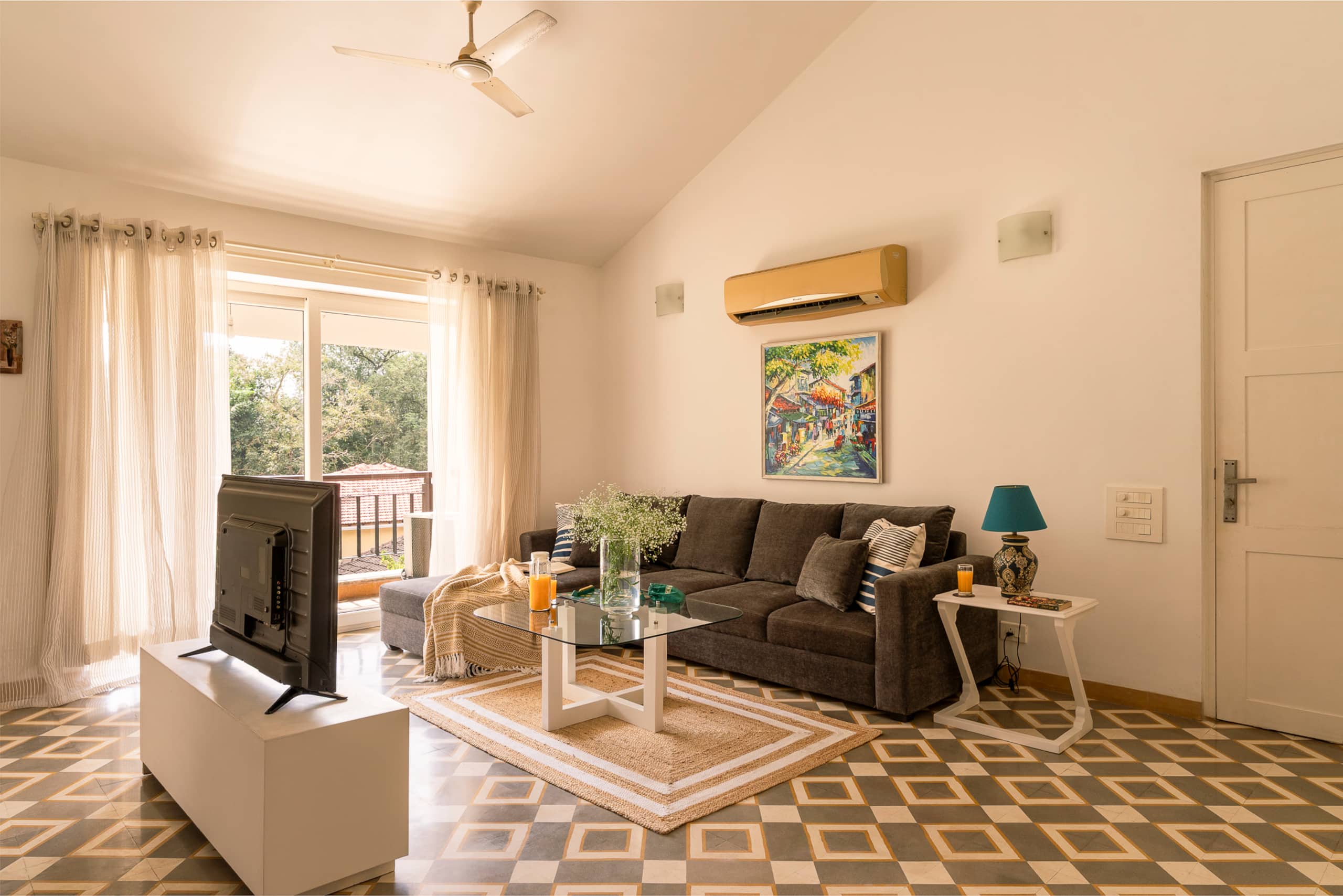LaMer 2BHK with Private Terrace Balcony - Tap to explore photos