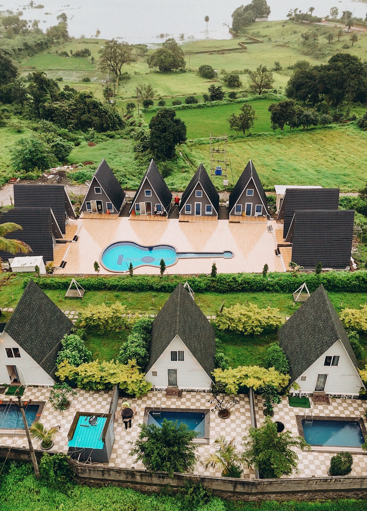 GR8 Hill Pool Villas in Malshej Ghat - Tap to explore photos