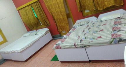 SHIVAM GUEST HOUSE Room Type - FAMILY ROOM FOUR BED NON AC  WITH ATTACHED BATHROOM