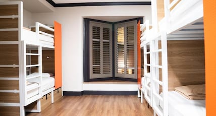 Amsterdam Hostel San Francisco Room Type - Bed in 6-Bed Mixed Dormitory Room - Private bathroom Amsterdam Hostel San Francisco Room Type - Bed in 6-Bed Mixed Dormitory Room - Private bathroom