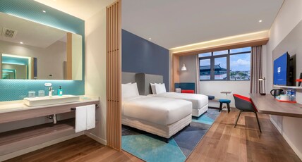 Holiday Inn Express PINGHU Room Type - 2 Twin Standard Extra Floor Space
