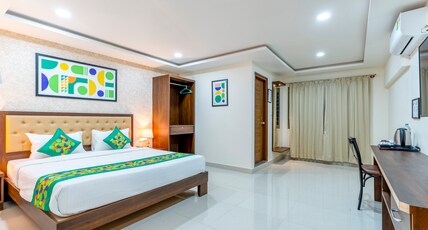 Treebo Silent Woods Room Type - Deluxe Room With City View