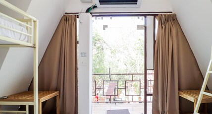 XOXO Hostel Room Type - 1 Bed in a 4 BED DORM COTTAGE(AC)