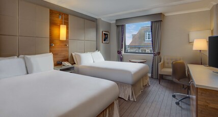 Hilton Cambridge City Centre Room Type - TWO DOUBLE BEDS GUEST ROOM