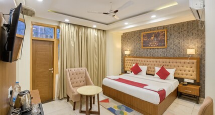 Hotel Pawan Regency - Best Mountain View Hotel In McLeodganj Room Type - Deluxe Room With Balcony ( No View)