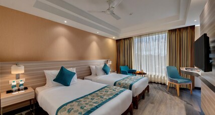 The Fern Residency Hubballi Series by Marriott Room Type - Winter Green Room, Guest room, 2 Twin, City view