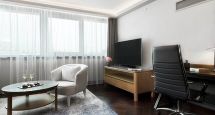 InterContinental Hotels SOFIA Room Type - 1 Bedroom Suite Cathedral View InterContinental Hotels SOFIA Room Type - 1 Bedroom Suite Cathedral View