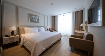MerPerle Dalat Hotel Room Type - DELUXE DOUBLE HILL VIEW