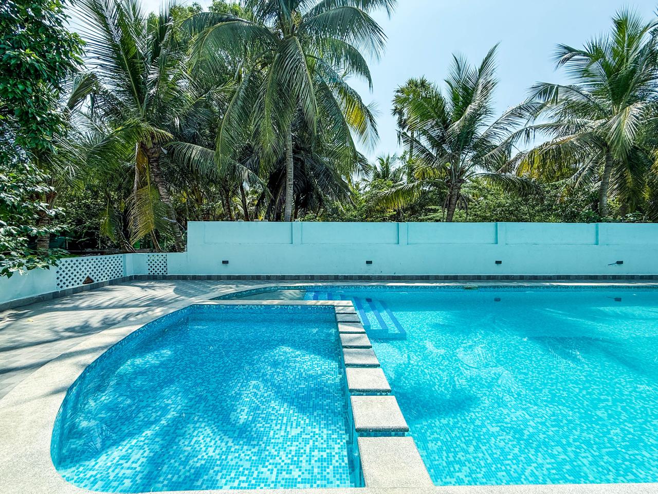 Garden Villa, Tranquil 2BR Retreat, Mahabalipuram - Tap to explore photos
