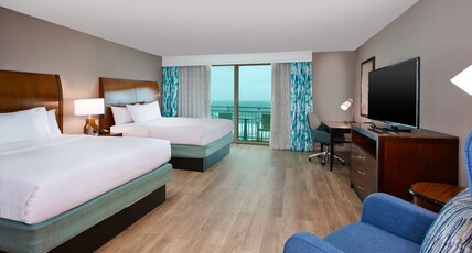 Hilton Garden Inn Virginia Beach Oceanfront Room Type - 2 QN MOB HEAR TUB OCNFRNT