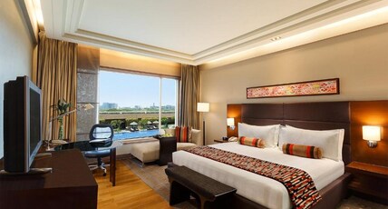 Crowne Plaza Today Gurugram,an IHG Hotel Room Type - Deluxe Pool View King Bed Nonsmoking Crowne Plaza Today Gurugram,an IHG Hotel Room Type - Deluxe Pool View King Bed Nonsmoking