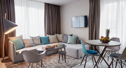 VISIONAPARTEMTNS Militarstrasse - Self check-in Room Type - Two Bedroom Junior, Kitchenette