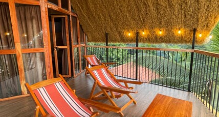Tulsi Kayal Retreat -Serene Backwater Escape Room Type - Falcon Treehouse Top floor