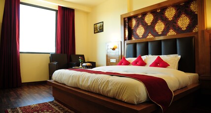 The Grand Sharan Room Type - Premium room with Ban Ganga Drop