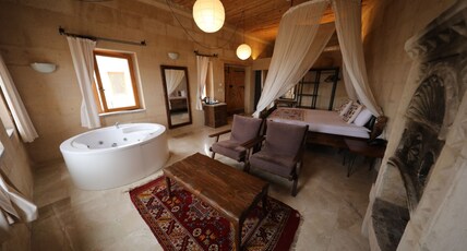 Helike Cave Hotel Room Type - King Suite with Spa Bath Helike Cave Hotel Room Type - King Suite with Spa Bath