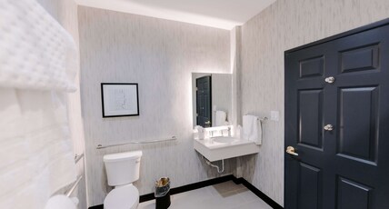 Best Western Plus Sunset Suites-Riverwalk Room Type - Accessible - Suite King Bed, Mobility Accessible, Bathtub, Sofabed, Work Desk, Mini Fridge, Non-Smok Best Western Plus Sunset Suites-Riverwalk Room Type - Accessible - Suite King Bed, Mobility Accessible, Bathtub, Sofabed, Work Desk, Mini Fridge, Non-Smok