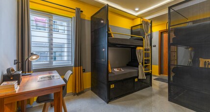 The Hosteller Hyderabad, HITEC City Room Type - Bed in 4 Bed Mixed Dormitory