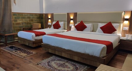Hotel Bali Resort Room Type - 3 Bedded Shrine view family Room With Balcony Hotel Bali Resort Room Type - 3 Bedded Shrine view family Room With Balcony