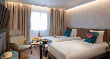 Novotel Nice Arenas Aeroport Room Type - Superior room with 2 single beds