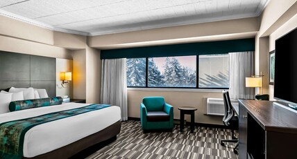 Best Western Downtown Sudbury Centreville Room Type - 1 Queen Bed, Non-Smoking, Work Desk, Refrigerator, Wi-Fi, Continental Breakfast Best Western Downtown Sudbury Centreville Room Type - 1 Queen Bed, Non-Smoking, Work Desk, Refrigerator, Wi-Fi, Continental Breakfast