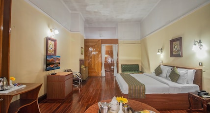 Central Heritage Resort & Spa The Mall Road Room Type - Heritage Club King Room (Fireplace | No Lift | 2nd floor) Central Heritage Resort & Spa The Mall Road Room Type - Heritage Club King Room (Fireplace | No Lift | 2nd floor)