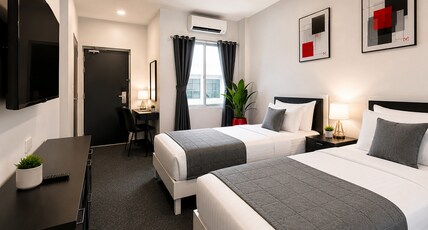 Loop by Zolo Financial District, Hyderabad Room Type - Superior Twin Room | AC